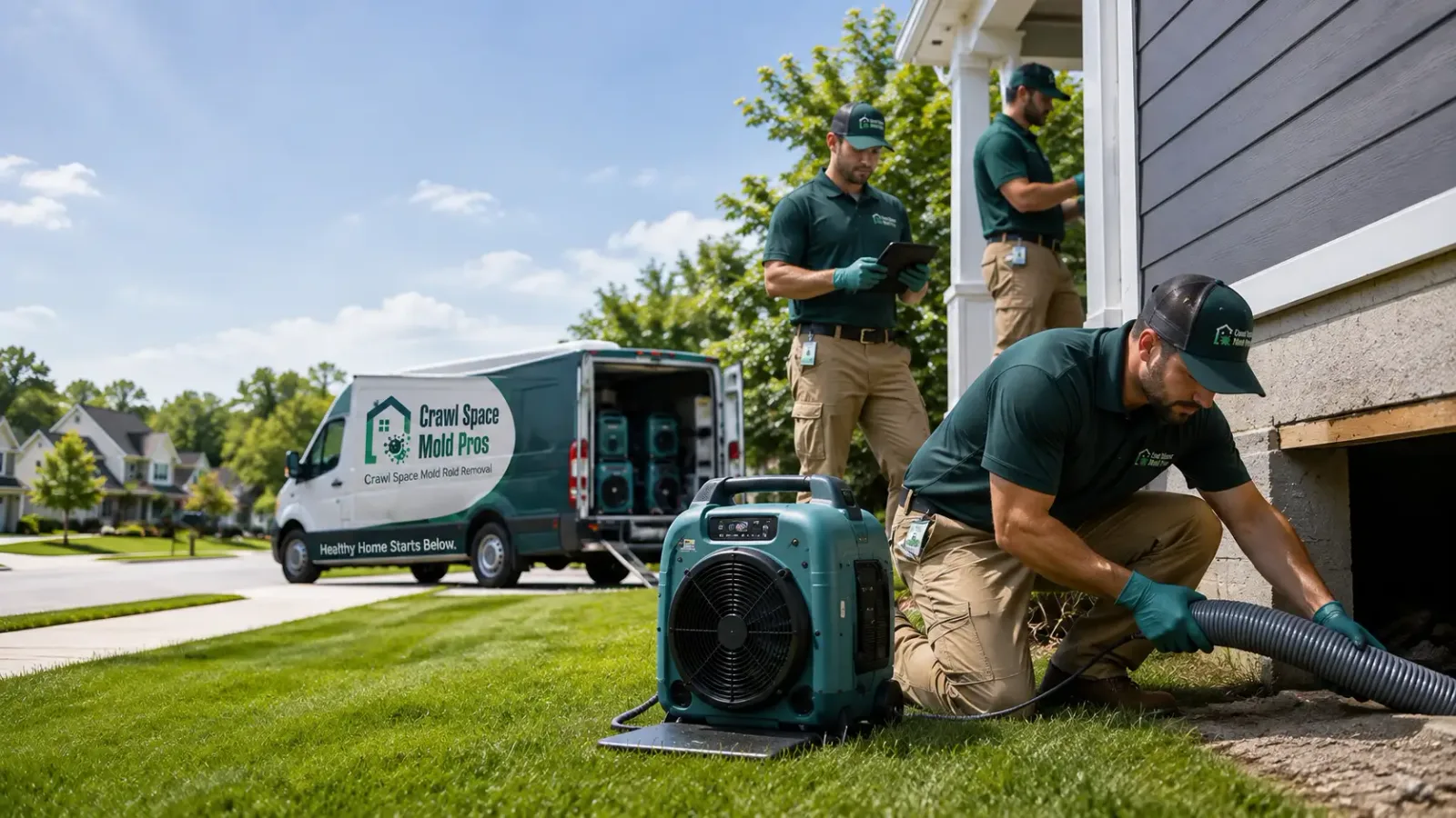 Crawl Space Mold Removal in Jarrettsville, MD